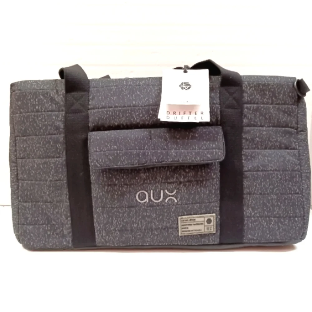 NEW HEX Galaxy Black Drifter Duffle Reflective Print Bag / Travel / Gym Bag